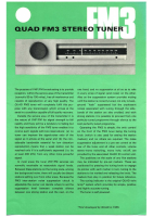 Quad FM3 - Brochure 